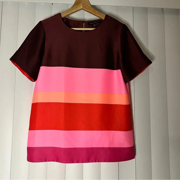 Banana Republic XS - S Color Block Top - Picture 1 of 5